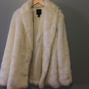 Faux fur coat